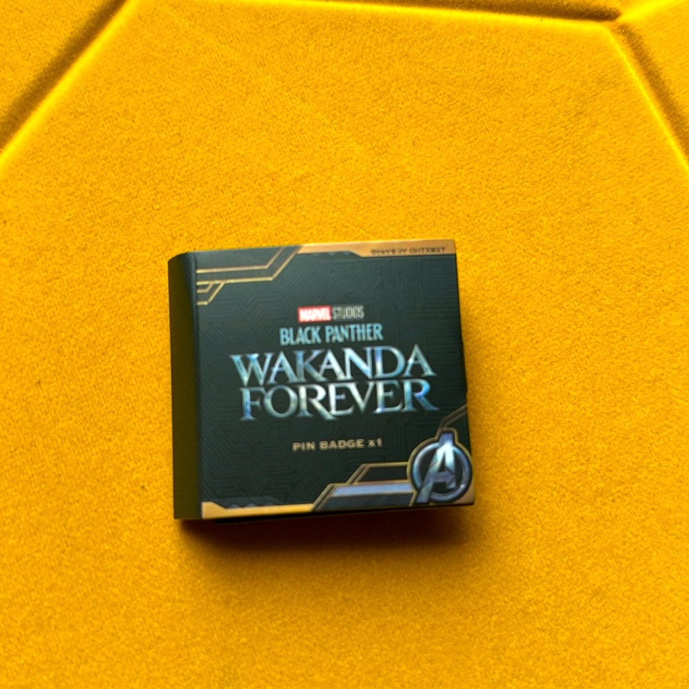 Wakanda Forever Marvel Studios Promotional Pin